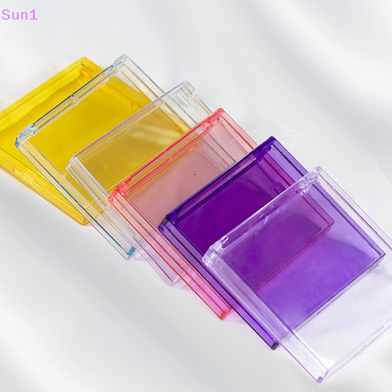 Set 5 Hộp Nhựa PP Trong Suốt Mini Đựng Mi Giả Tái Sử Dụng Tiện Lợi