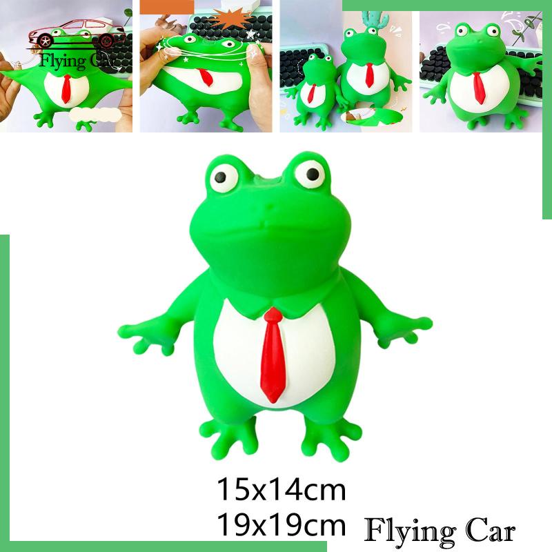 Đồ Chơi Bóp Giảm Căng Thẳng Mềm Mại Hình Chú Ếch Dễ Thương