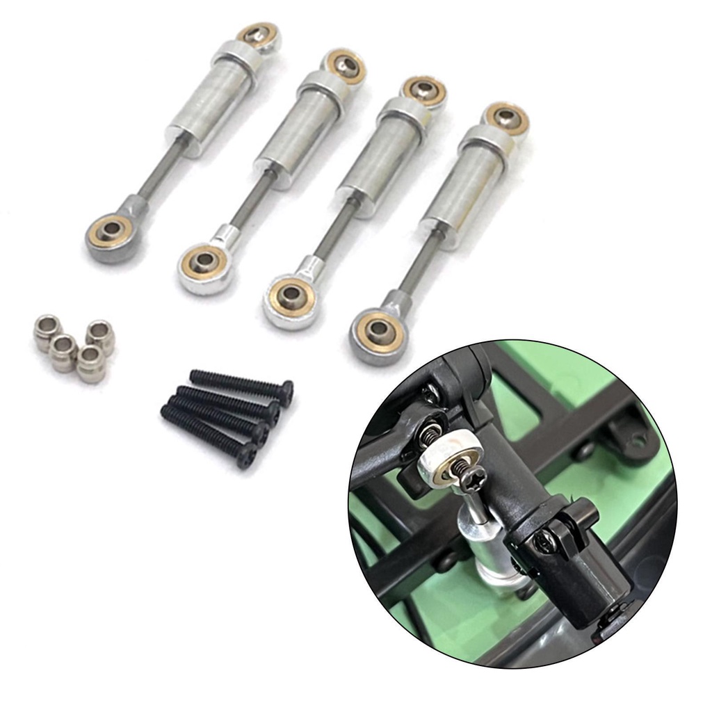 4 Phuộc Giảm Xóc Bằng Kim Loại Cho Xe Tải Điều Khiển Từ Xa 1 / 18
