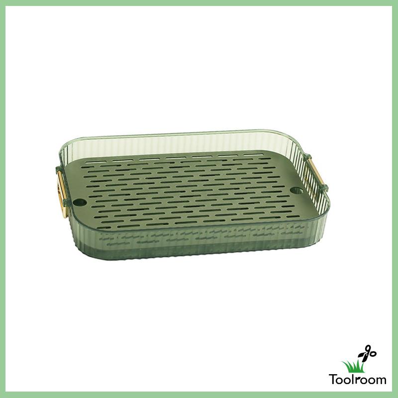 Khay Phơi Khô Chén Dĩa Có Tay Cầm Tiện Dụng Cho Văn Phòng