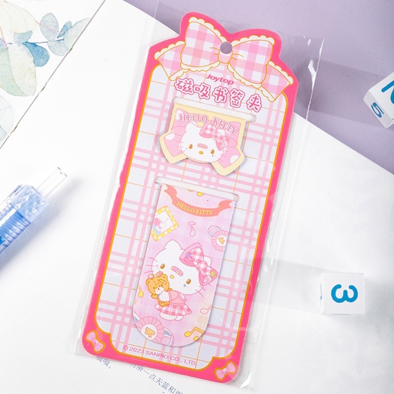 Sanrio JK Kẹp Đánh Dấu Trang Hai Mặt Tinh Tế Kulomi Đại Học
