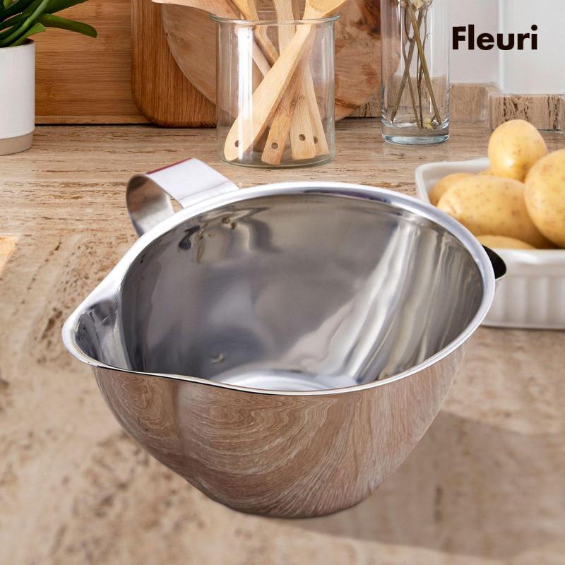 Cốc Lọc Dầu Bằng Thép Không Gỉ Đa Năng Tiện Dụng Cho Nhà Bếp / Nhà Hàng