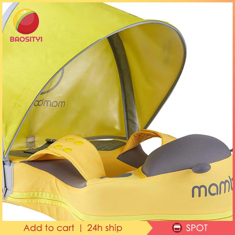 Phao Bơi Bơm Hơi Màu Trơn Mềm Mại Dành Cho Bé Trai Sơ Sinh