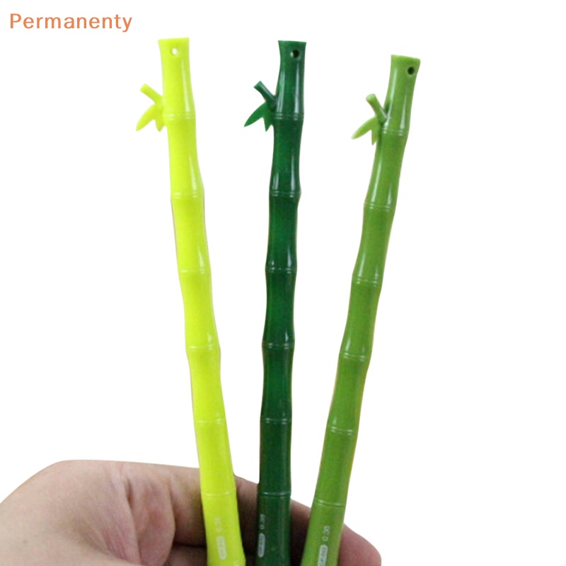 Set 2 Bút Bi Bằng Tre Họa Tiết Dễ Thương Cho Học Sinh