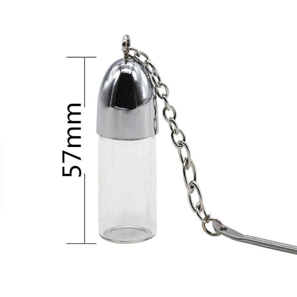 SOFTNESS Bộ 3 Hộp Đựng Thuốc Mini Bằng Kim Loại Chống Thấm Nước Có Móc Khóa Tiện Dụng Cho Gia Đình