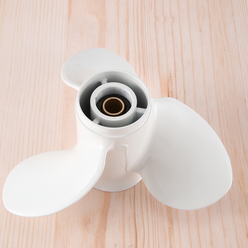 Cánh Quạt Hợp Kim Nhôm 683-45945 - 00-EL 9 1 / 4X9-J Chuyên Dụng Cho Yamaha 2 Stroke 9.9HP 15HP 3 Cánh 8 Spline Teeth R