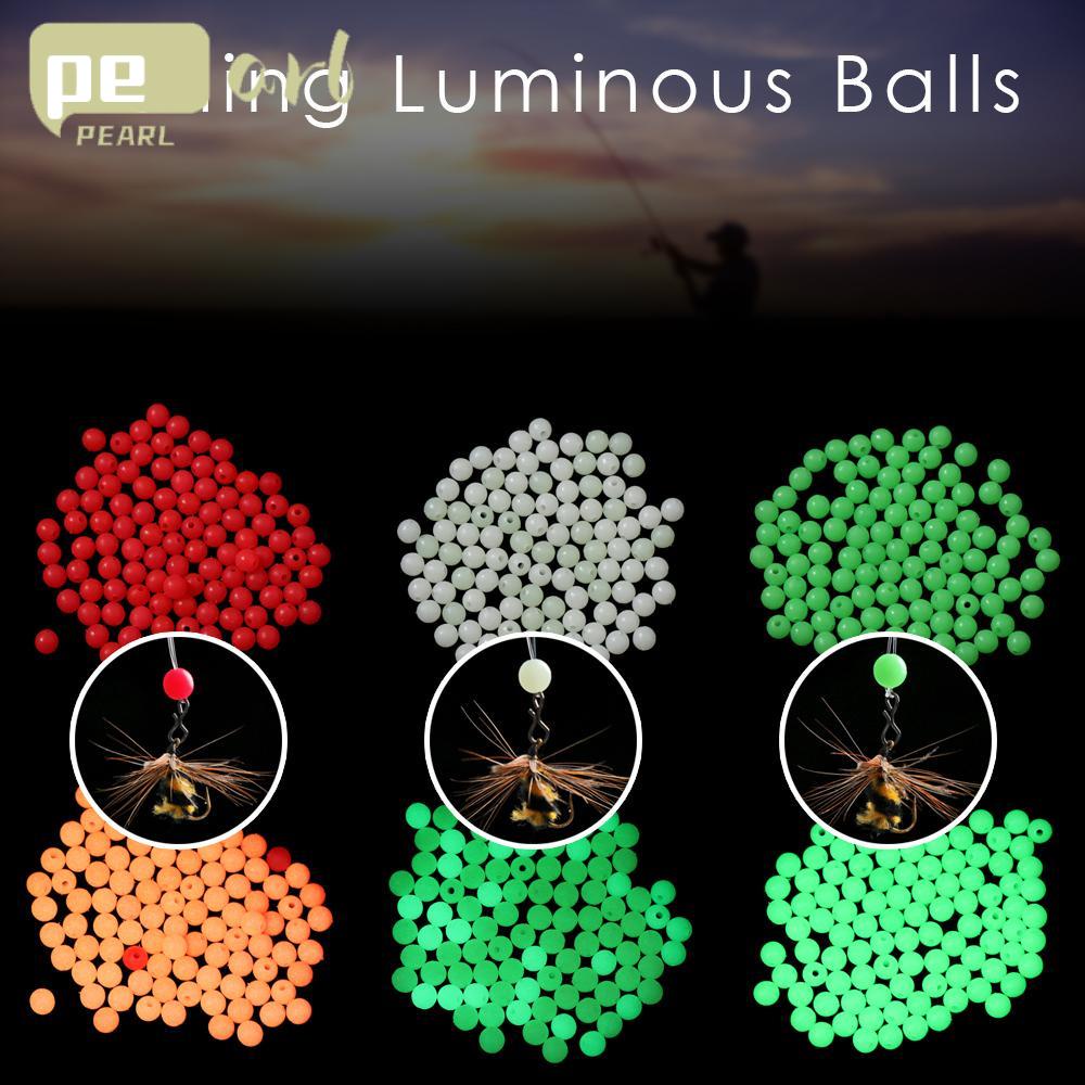 PEARLVN Túi 100 Phao Câu Cá Phát Quang 4 / 5 / 6 / 8mm