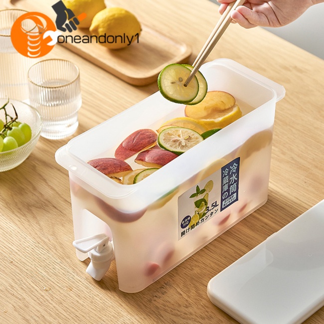 Bình Đựng Nước Dung Tích 3.5l 3.5l Có Vòi Tiện Dụng Cho Gia Đình