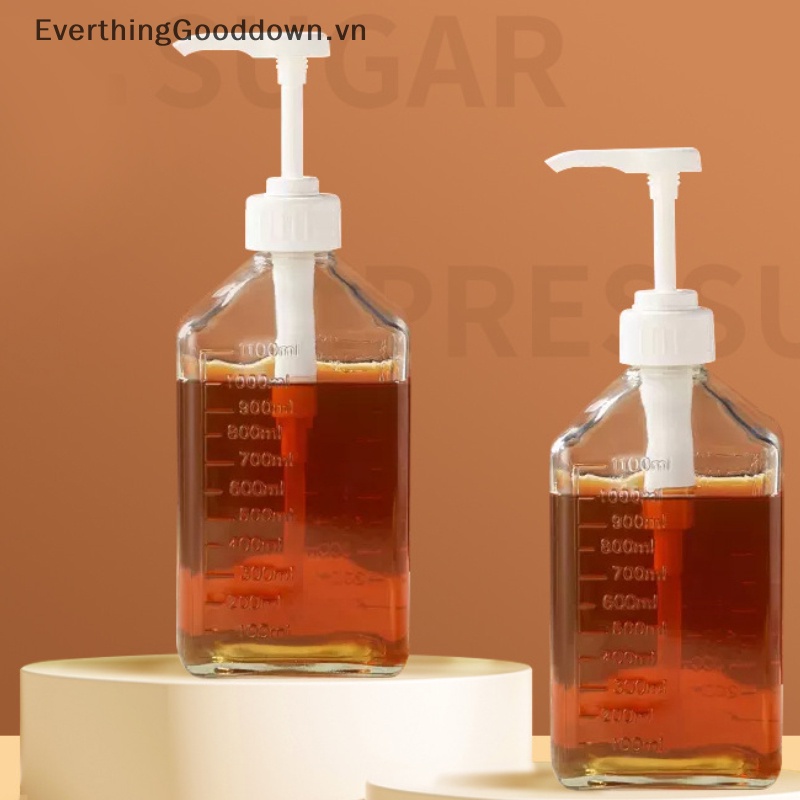 Everthinggooddown Bình Rót Cà Phê 1100ml Đa Chức Năng Có Vòi Bơm vn