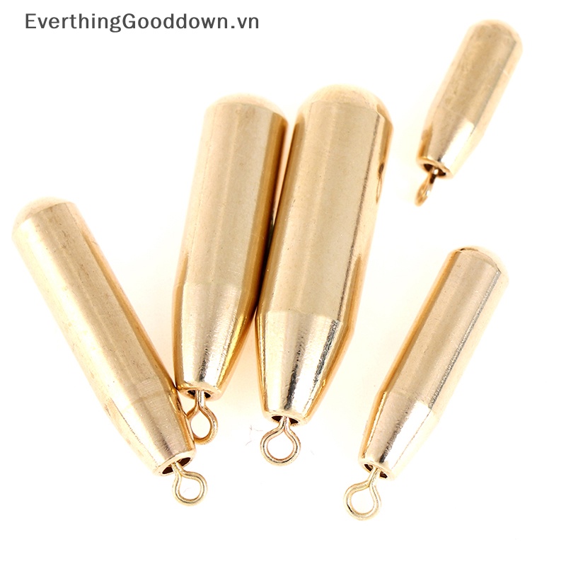 Everthinggooddown Set 10 Phụ Kiện Câu Cá Bằng Đồng Vn vn vn