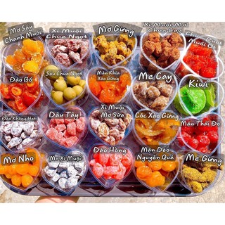 100gr ô mai, xí muội dùng thử