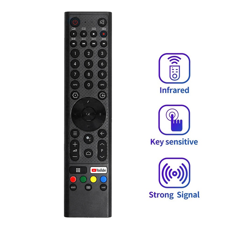 1 Điều Khiển Từ Xa Thay Thế Cho Changhong CHiQ LED TV GCBLTVC1GBBT GCBLTVC1GBBT-C5 GCBLTVC1GBBT-C6