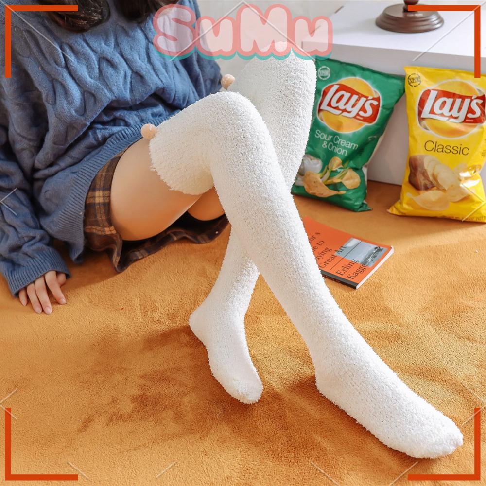 SUMU Vớ Dài Qua Gối Dày Dặn Thời Trang Cho Nữ