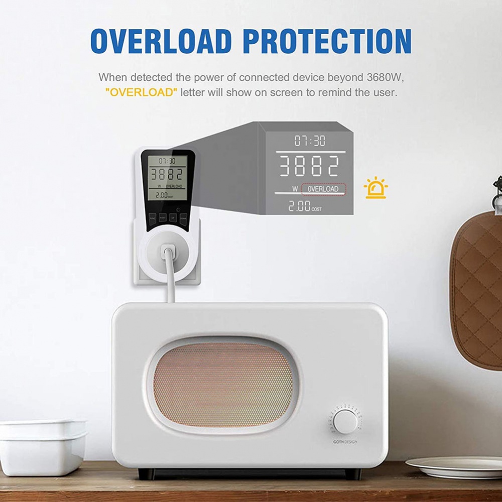 Đồng Hồ Đo Điện Năng Lượng Mặt Trời 16A