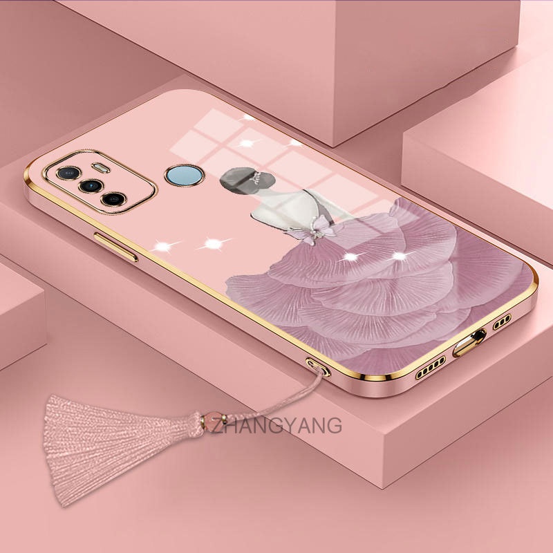 Ốp Điện Thoại TPU Silicon Mềm Chống Rơi Cho oppo a53 2020 a33 2020
