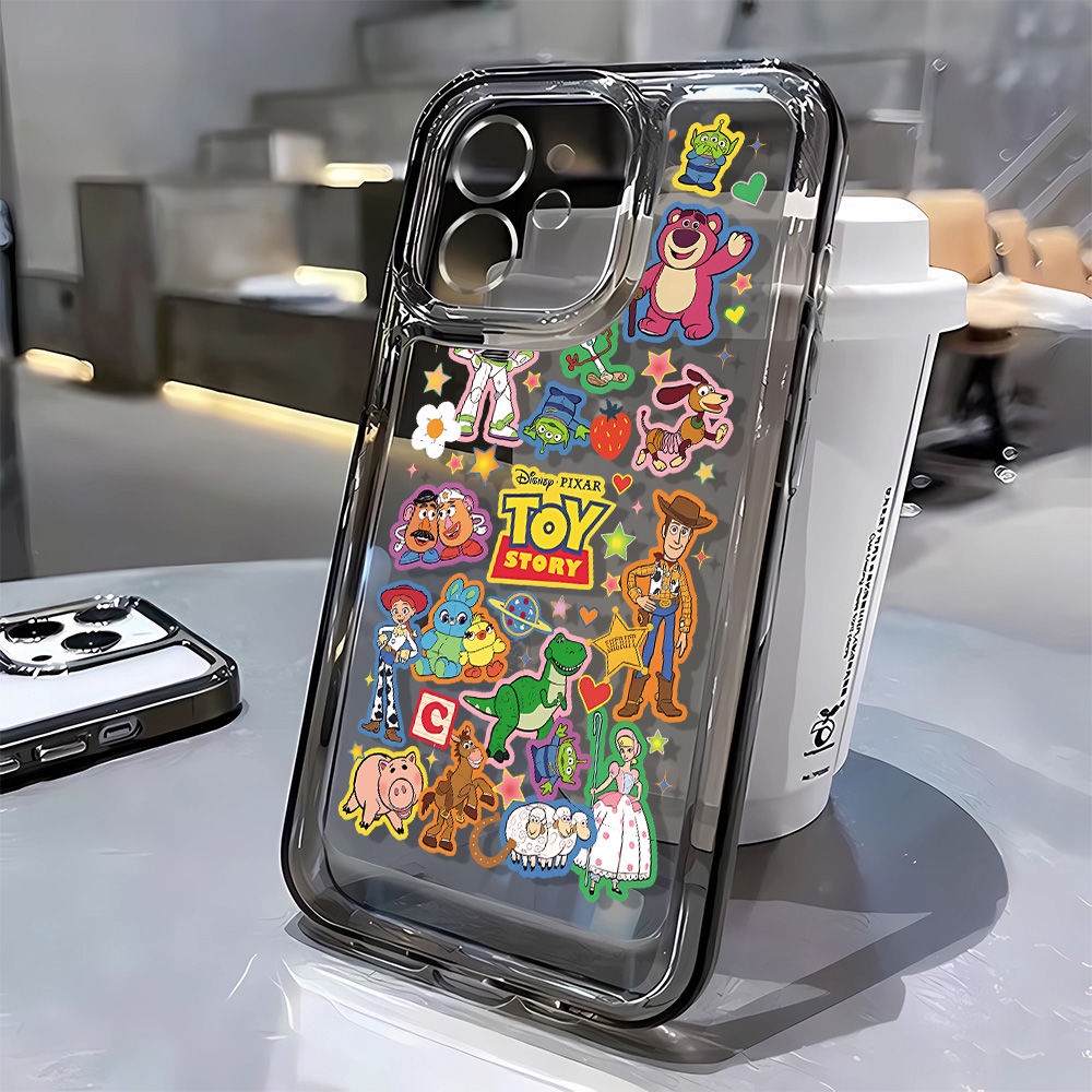 Ốp Điện Thoại Dẻo Họa Tiết Hoạt Hình Toy Story Dễ Thương Cho iPhone14Promax13 11 1278p