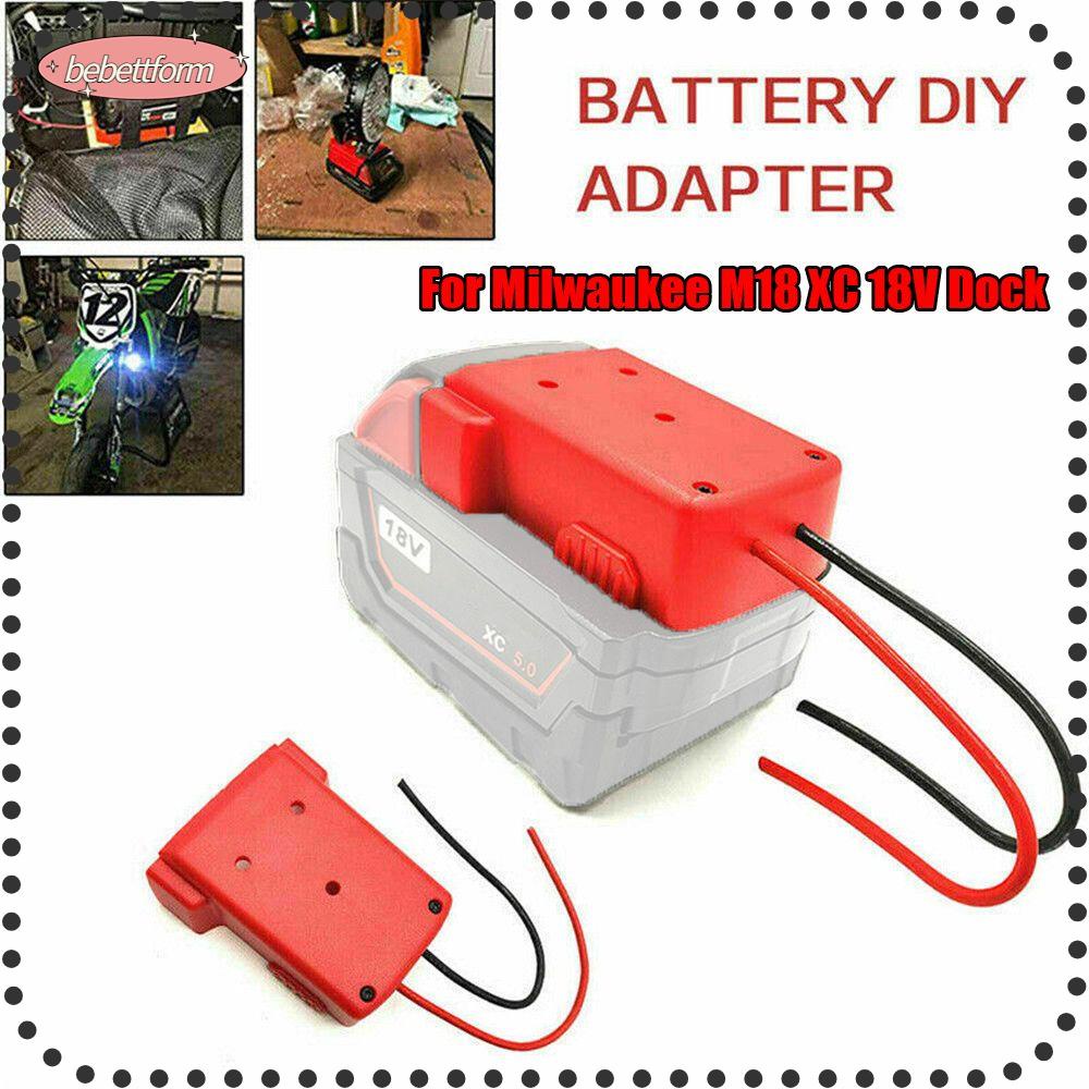 BEBETTERM Đầu Nối Pin Milwaukee M18 XC 18V Siêu Bền Tiện Dụng Chất Lượng Cao