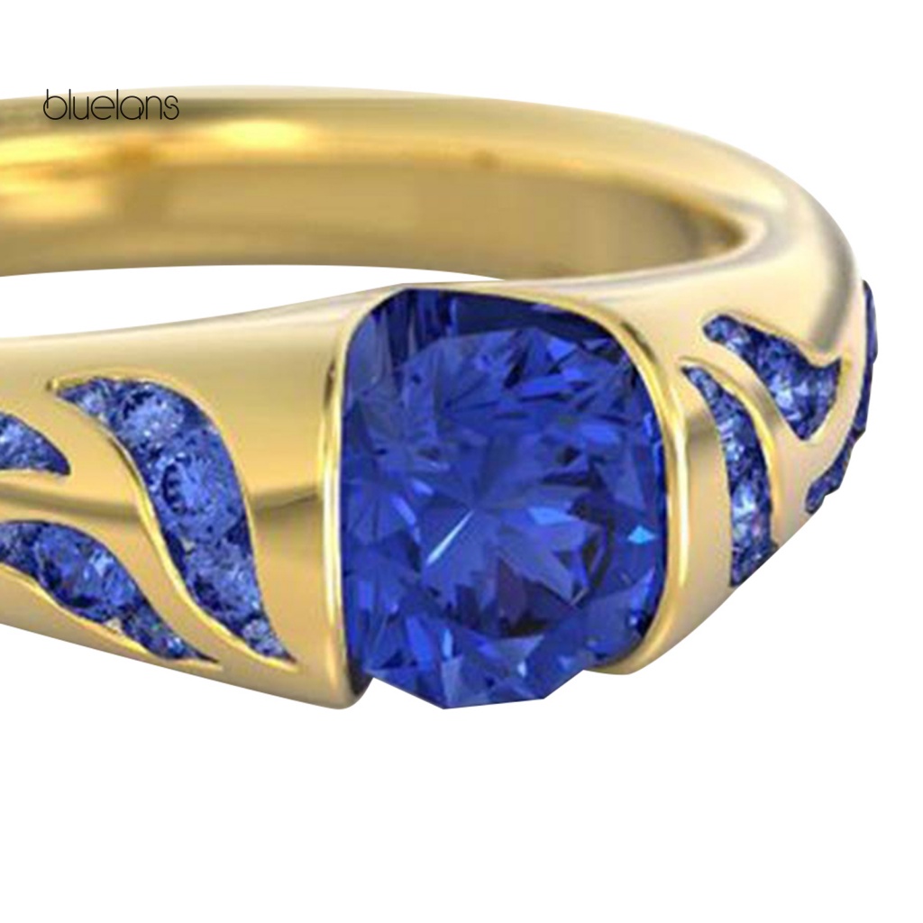 Nhẫn Hợp Kim Đính Đá Quý Nhân Tạo Mịn Màng Lâu Trôi Cho Ngày Valentine