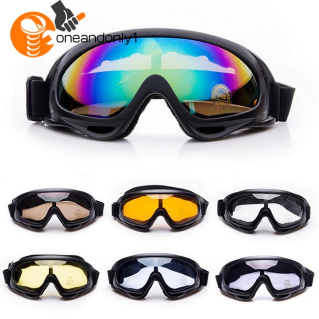 1 Cặp Kính Râm X400 Chống Bụi Chống Va Đập Tiện Dụng Dành Cho Xe Máy