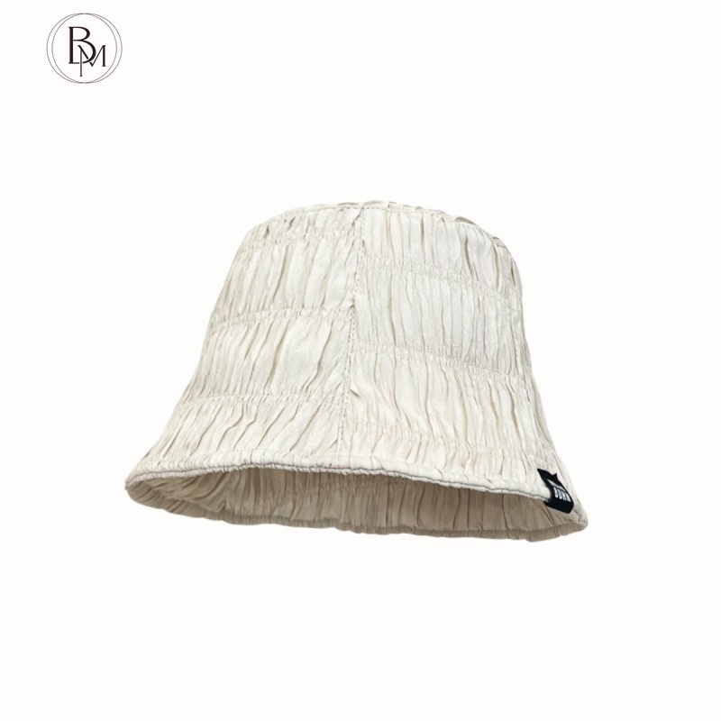 Mũ Bucket Xếp Ly Nhỏ Nhắn Xinh Xắn Hợp Thời Trang