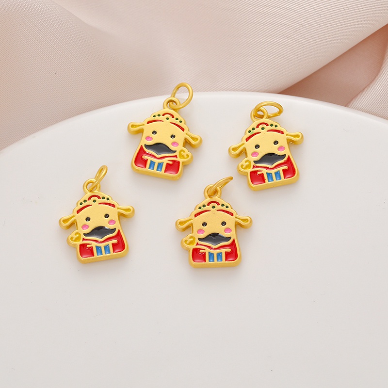 Mặt Dây Chuyền Bằng Hợp Kim Mạ Vàng Nhiều Màu Sắc diy