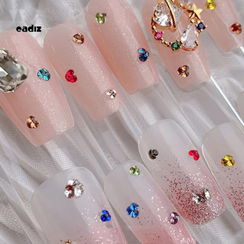 Túi 1440 Hạt Đá Tròn Nhỏ Lấp Lánh Dùng Trang Trí Móng Tay DIY