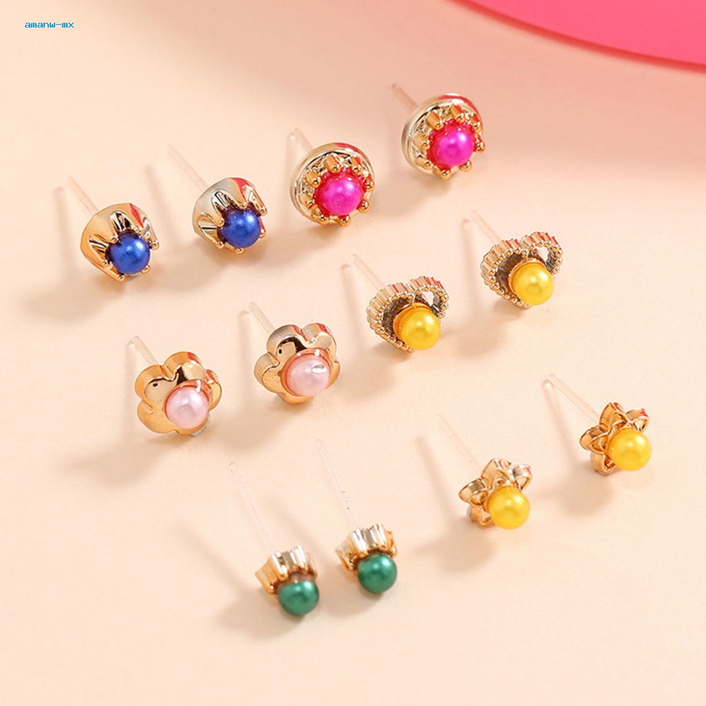 Bộ 36 Đôi Bông Tai Thời Trang Nhẹ Nhàng Nữ Tính