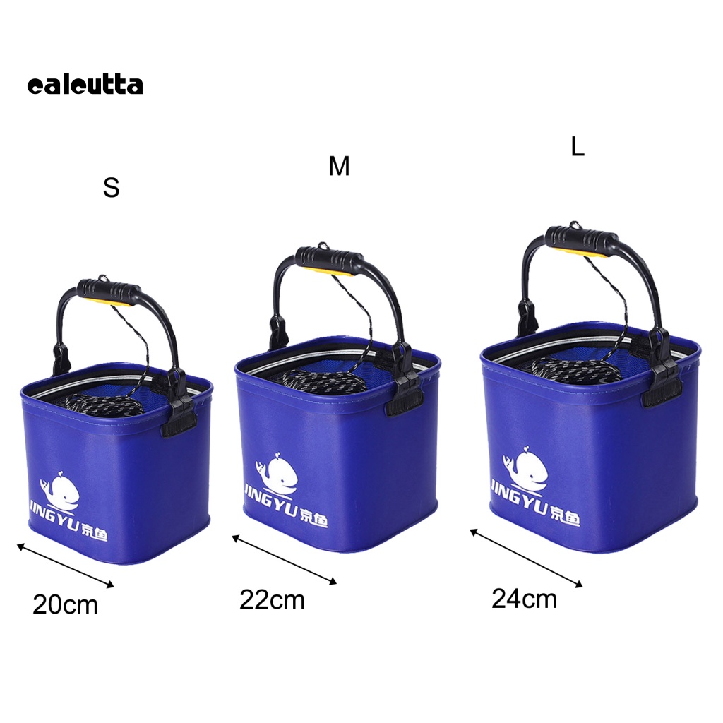 Xô Đựng Mồi Câu Cá Đa Năng Có Thể Gấp Gọn Tiện Dụng