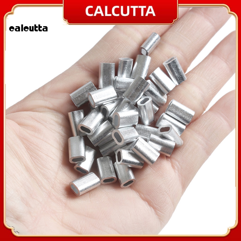 Bộ 50 Ống Nhôm Quấn Dây Câu Cá Chống Rỉ Sét Tiện Dụng