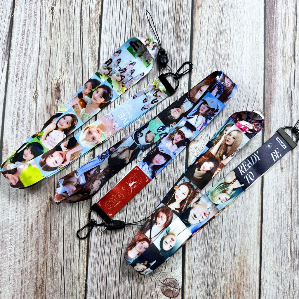 Twice Album READY TO BE IVE ID Hanging Neck Sling Lanyard