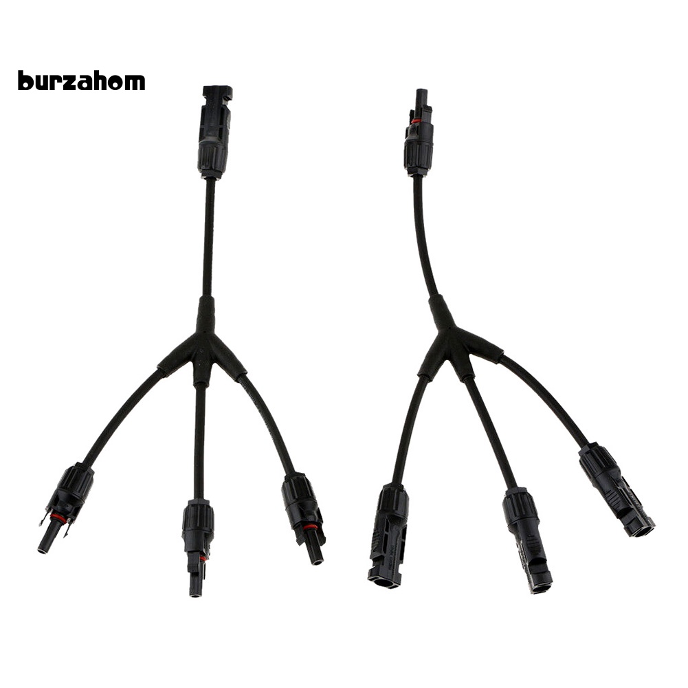1 Cặp Dây Cáp 3 Chiều Chữ Y Dùng Năng Lượng Mặt Trời PV Kết Nối IP67