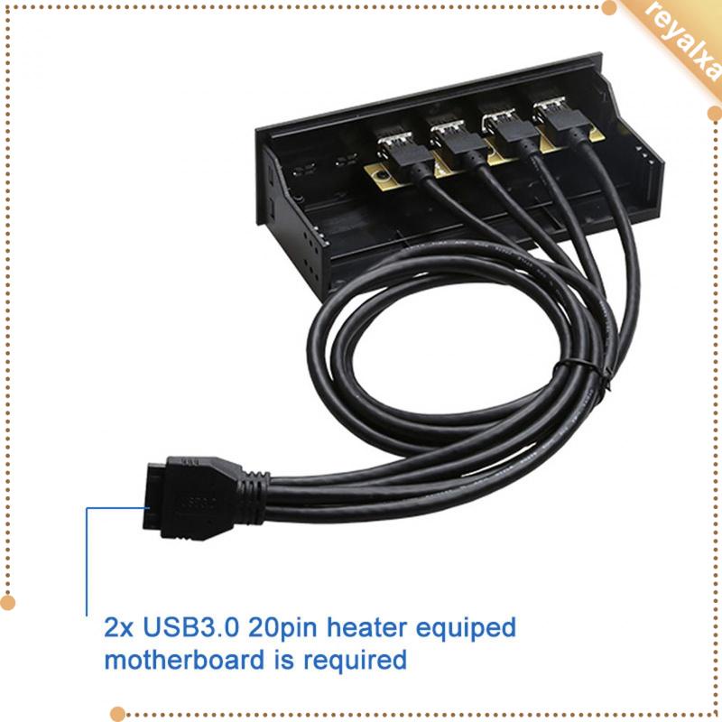 Bảng Điều Khiển Mở Rộng Cổng USB Tốc Độ Cao 5.25 inch Cho PC