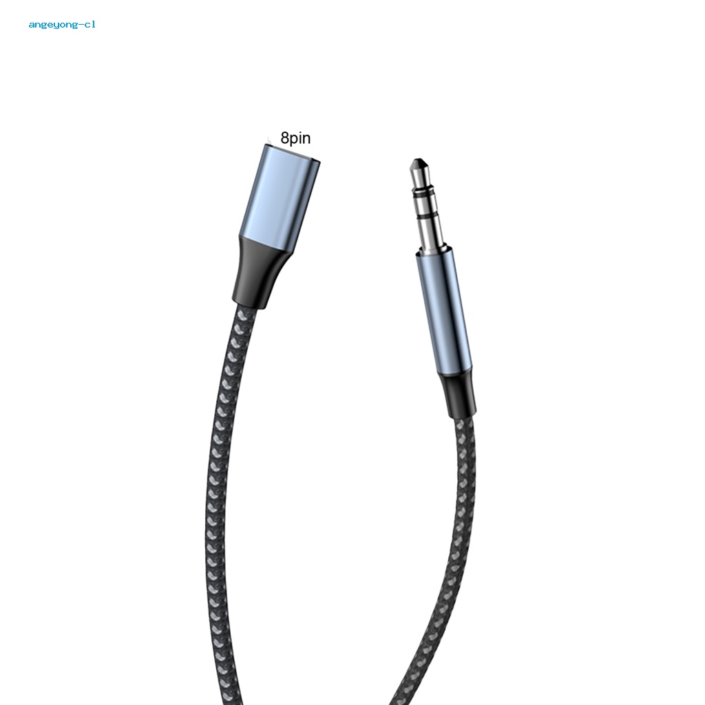 Cáp ChuyểN GiảI Mã Cao Usb-c / 8-pin Sang 3.5mm Cho Loa Âm Thanh Xe Hơi - 100cm