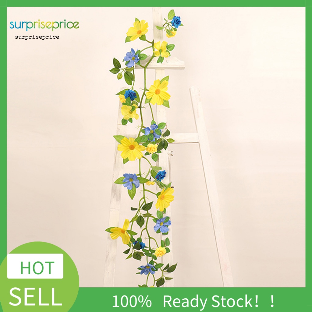 Dây Hoa Nhân Tạo Dùng Trang Trí Cửa Trước Cửa Trước Không Dây Chống Ăn Mòn Dùng Làm Đạo Cụ Chụp Ảnh Tiệc Tùng / SPA