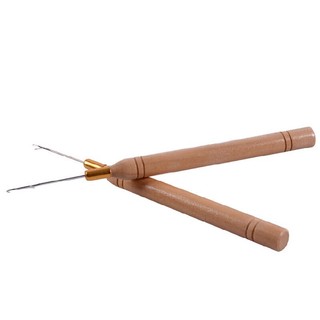 New Bamboo Crochet Handle Hook Needle Dread Tool Braiding Hair DIY Making Tool
