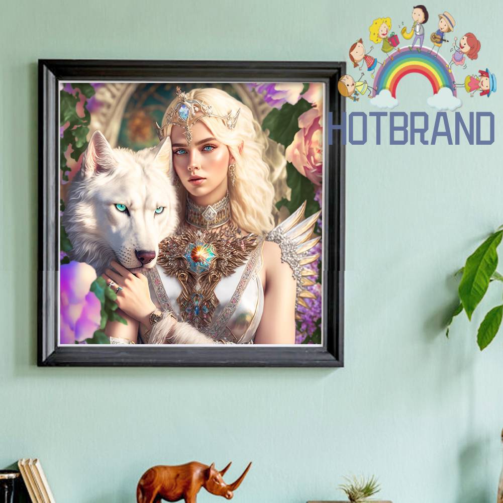 Toàn Bộ Bộ Tranh Thêu Chữ Thập 11CT Hình Chó Sói