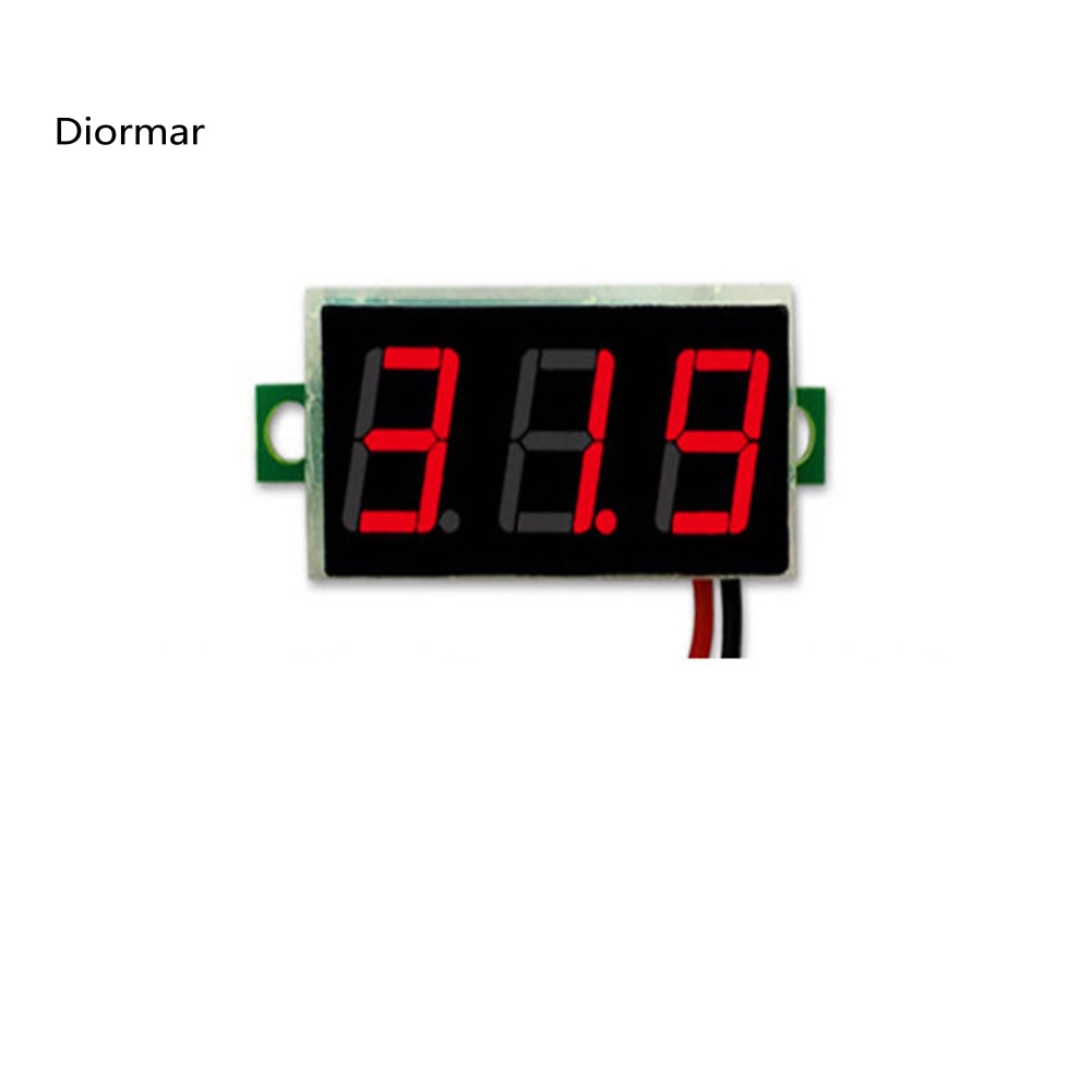 Vôn Kế DC 25-30V Mini 3 Số Có Màn Hình LED