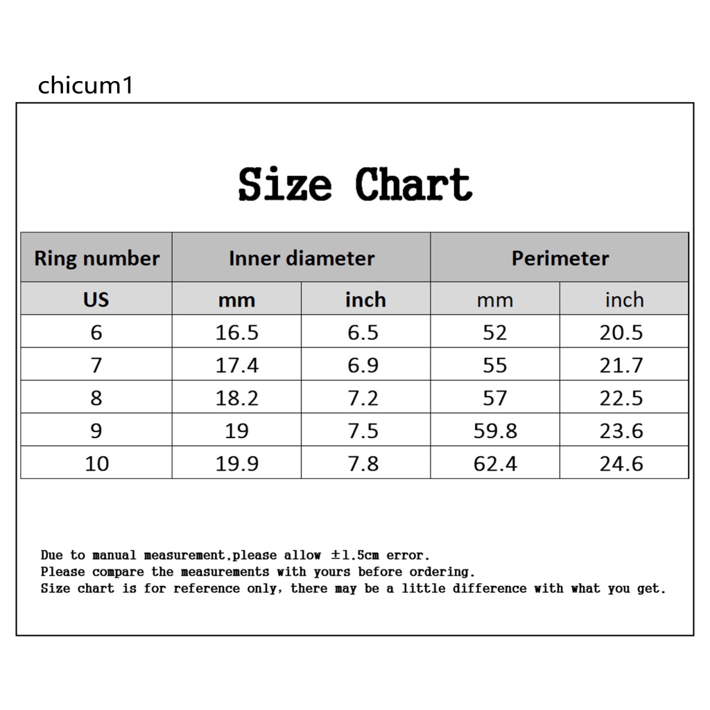 Nhẫn CC Chống Trượt Màu Bạc Lấp Lánh Thời Trang Cho Bạn Bè