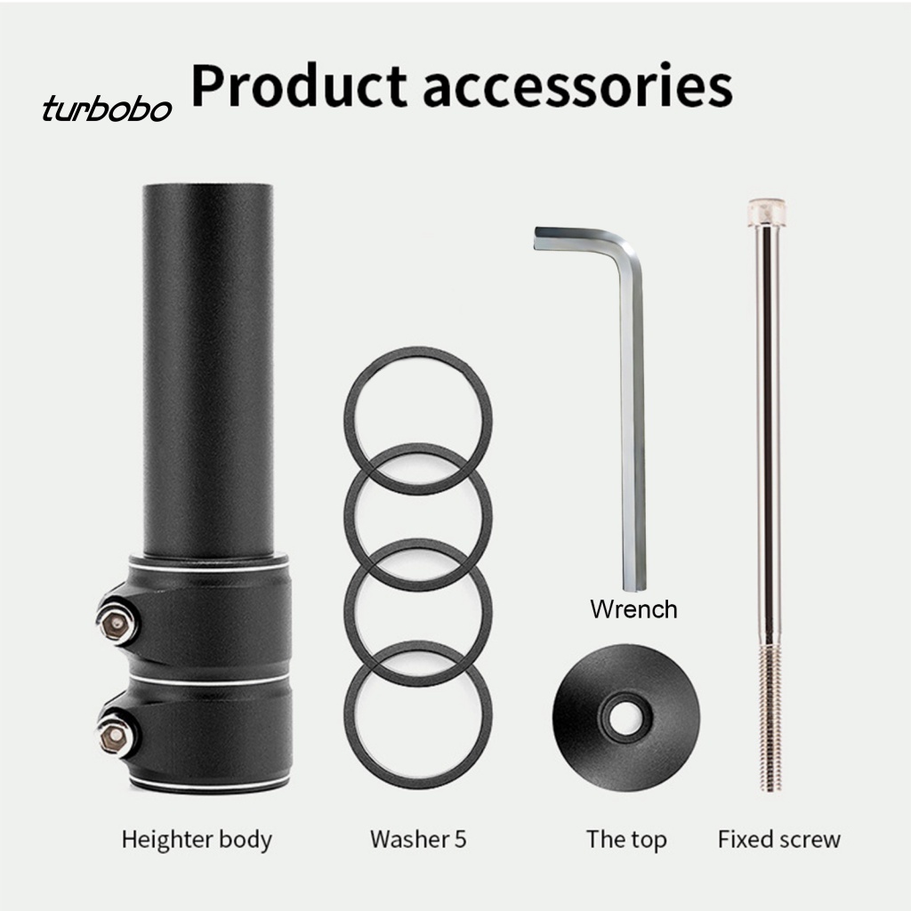 Trục Nối Dài Phuộc Xe Đạp Bằng Hợp Kim Nhôm Chống Mòn Kèm Cờ Lê Cho Xe Đạp Leo Núi