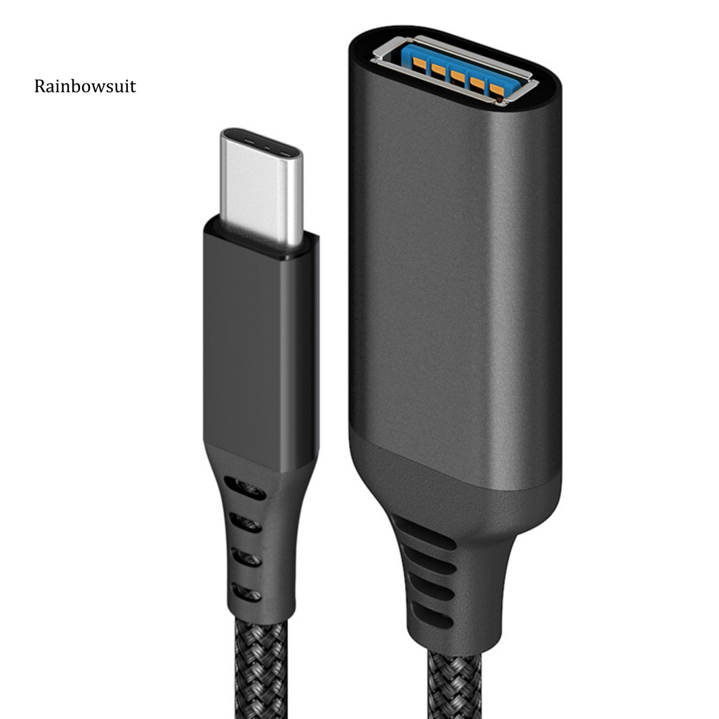 Cáp Chuyển Đổi OTG Type C Sang USB30 5Gbps Hỗ Trợ Kết Nối Chuột Máy Tính / Điện Thoại Đa Hướng