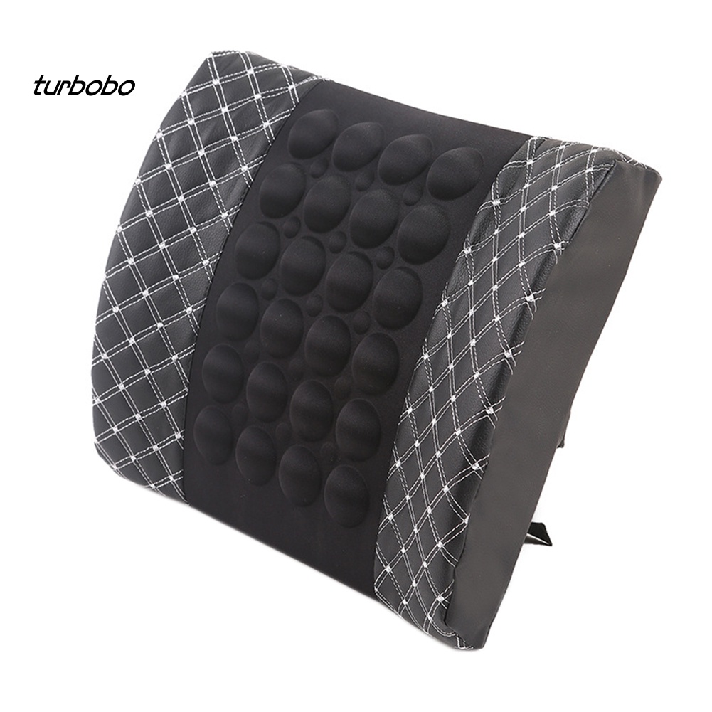 Đệm Massage Lưng Gắn Ghế Ngồi Xe Hơi Bằng Điện Tiện Lợi