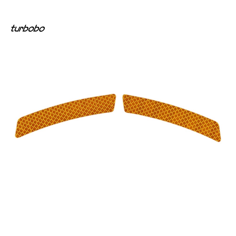 1 Cặp Miếng Dán Phản Quang Cảnh Báo Chống Va Chạm Cho Cửa Xe Hơi