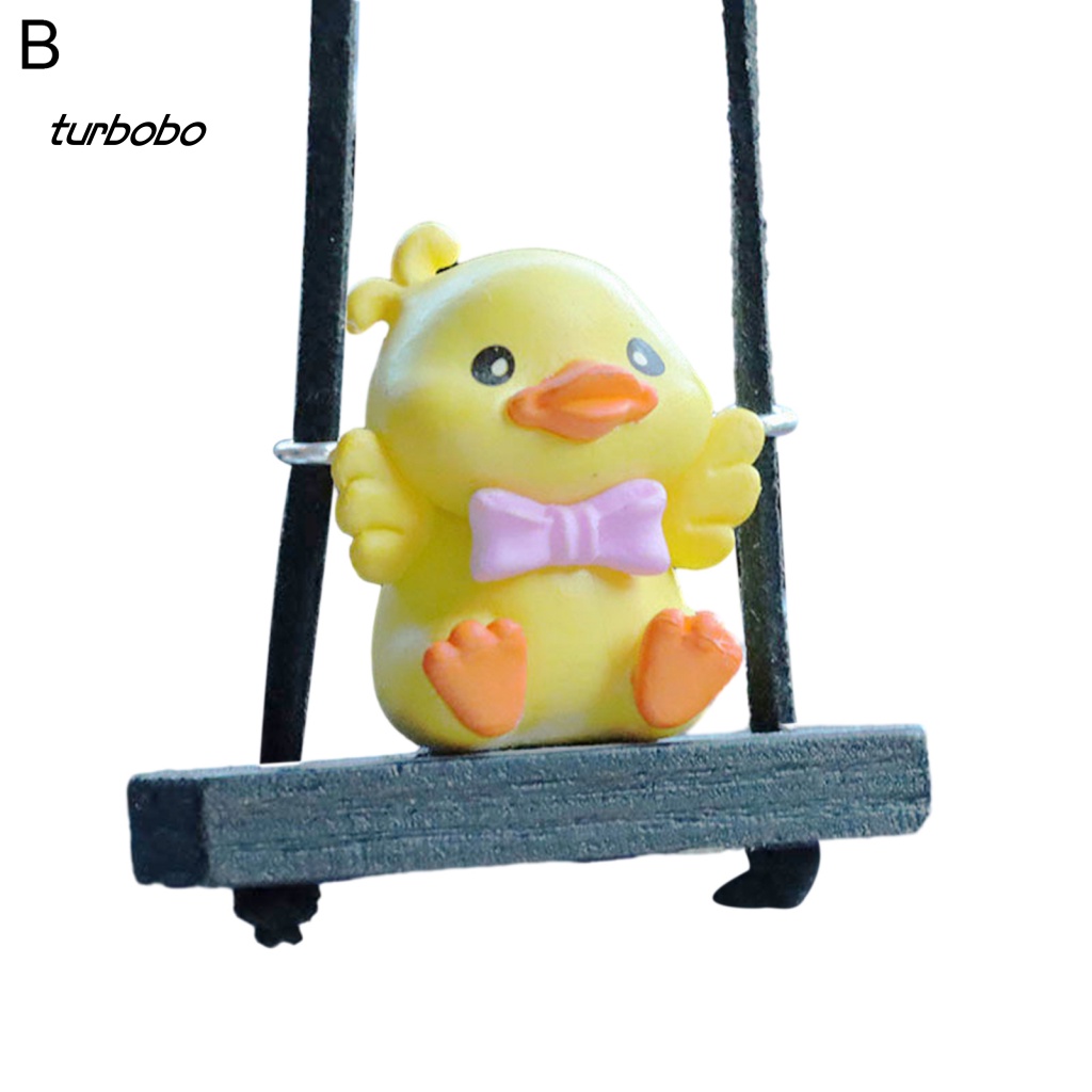 Dây Treo Trang Trí Xe Hơi Hình Chú Vịt Vàng Thân Thiện Với Môi Trường