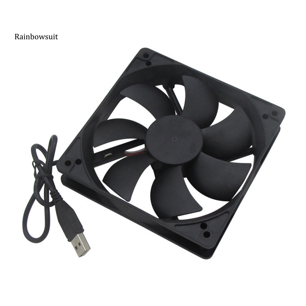 Quạt Tản Nhiệt Làm Mát Cho Máy Tính 12025 12cm 5V USB