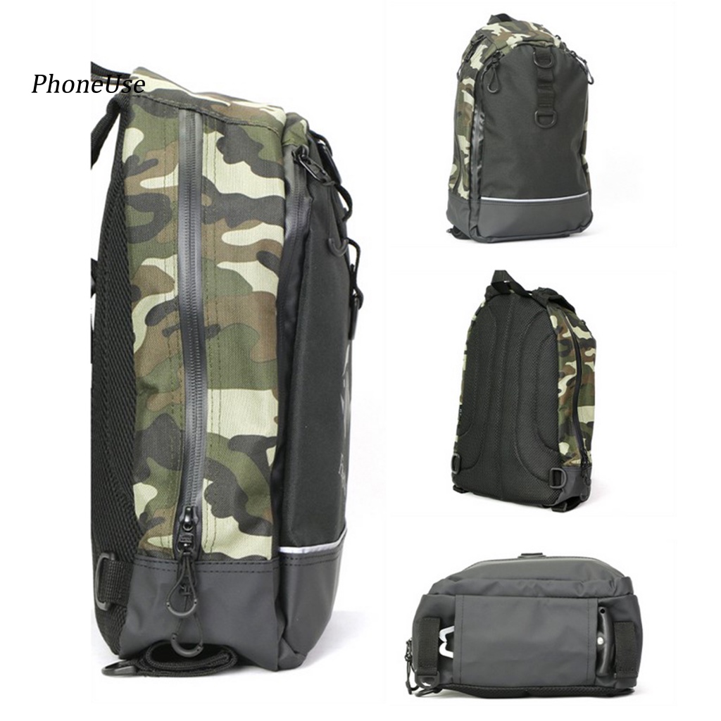 Túi Đeo Hông PU D12 Sức Chứa Lớn Có Hai Ngăn Đựng Đồ Tiện Dụng