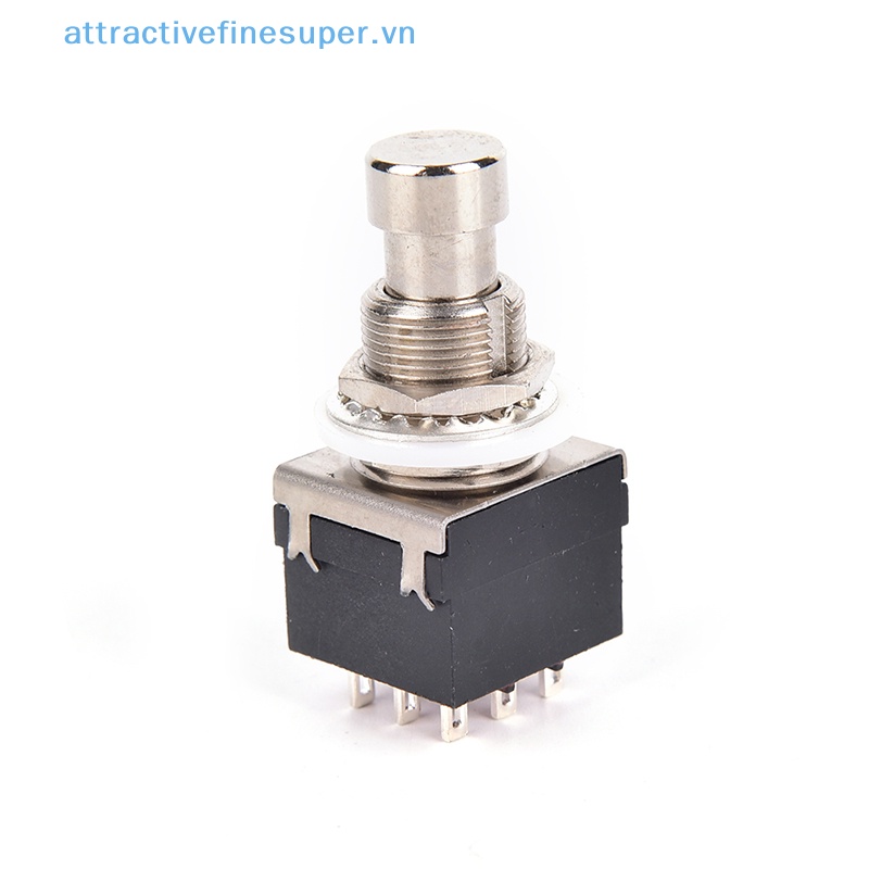 1 Hộp Phơ Đàn Guitar 9-pin 3PDT Màu Đen