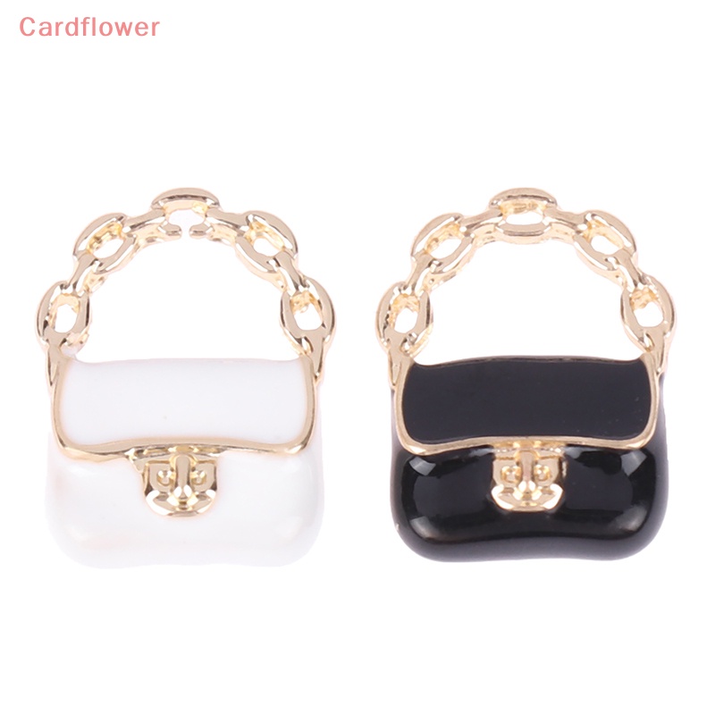 1 Túi Ba Chiều Mini Bằng Kim Loại Trang Trí Nhà Búp Bê Mới