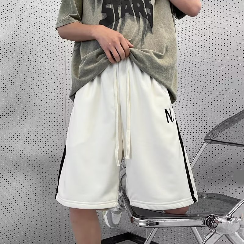 Quần Short Thể Thao Dáng Rộng Phong Cách Đường Phố Mỹ Thời Trang Mùa Hè Cho Nam