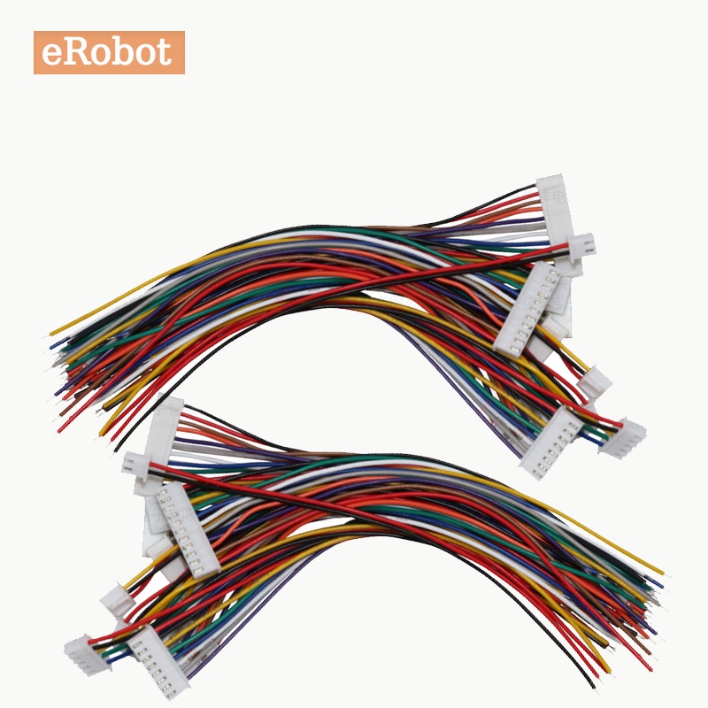 Set 10 Đầu Nối Dây JST XH2.54 XH 2.54mm Dài 20cm 26AWG