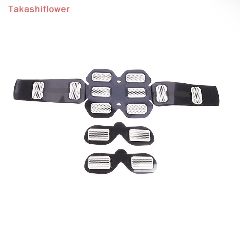 [TakashiflowerV] Thiết Bị Tập Cơ Bụng EMS ABS Mô Phỏng Điện Cực Sạc USB Tại Nhà